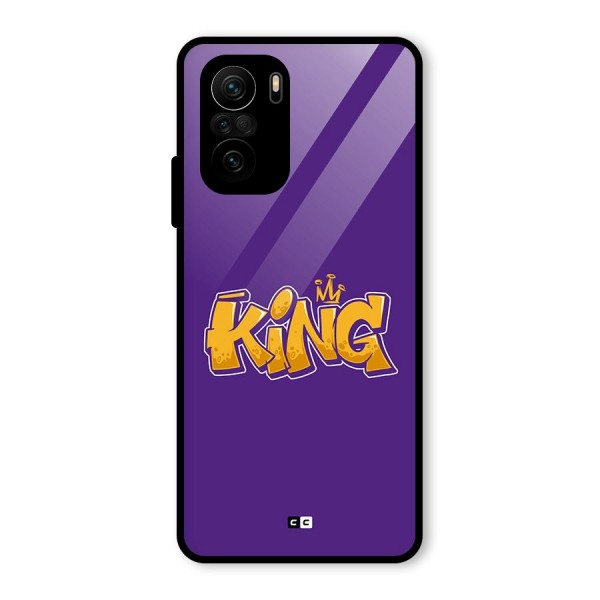 The Royal King Glass Back Case for Mi 11x