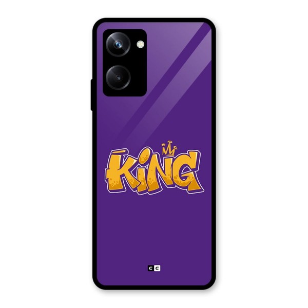 The Royal King Glass Back Case for Realme 10 Pro