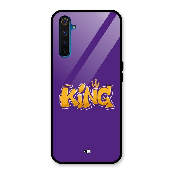 The Royal King Glass Back Case for Realme 6 Pro