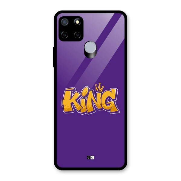 The Royal King Glass Back Case for Realme C12