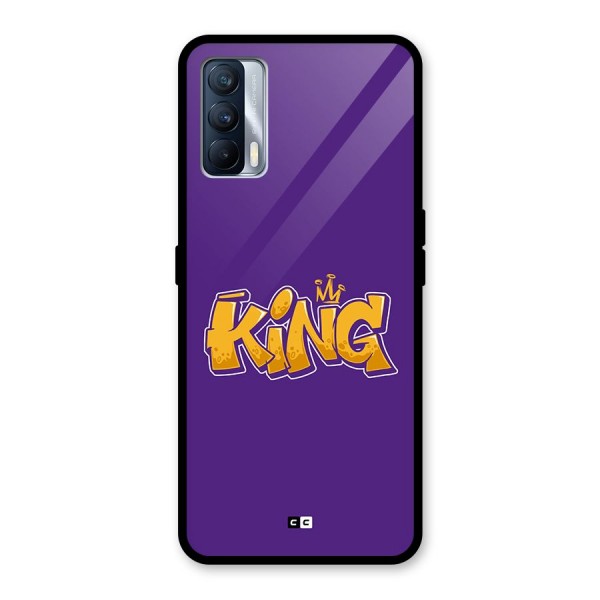 The Royal King Glass Back Case for Realme X7