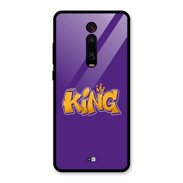 The Royal King Glass Back Case for Redmi K20