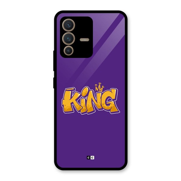 The Royal King Glass Back Case for Vivo V23 5G