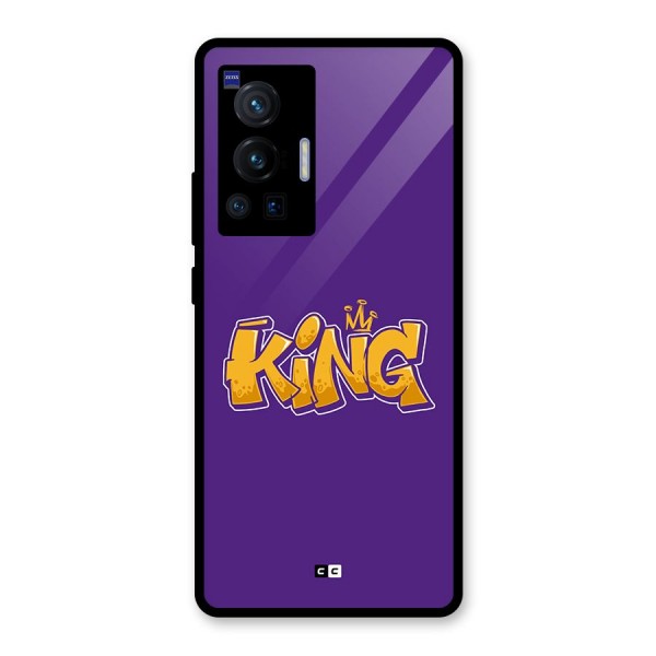 The Royal King Glass Back Case for Vivo X70 Pro