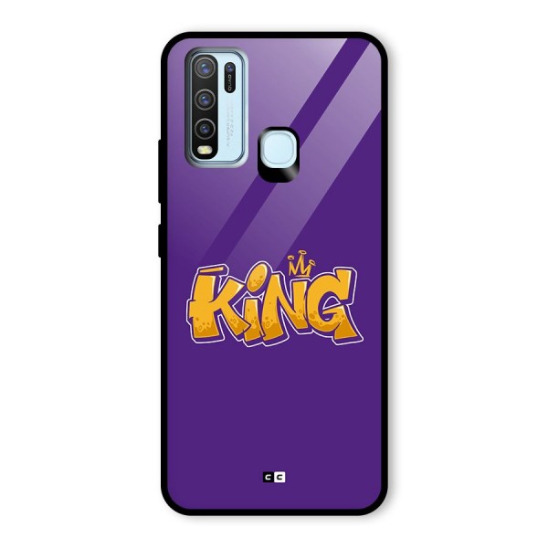 The Royal King Glass Back Case for Vivo Y50