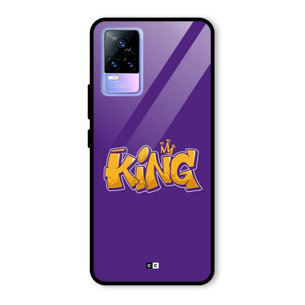 The Royal King Glass Back Case for Vivo Y73