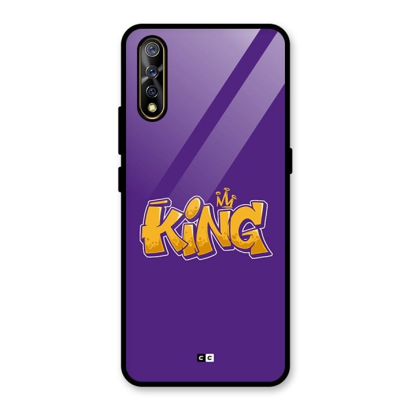 The Royal King Glass Back Case for Vivo Z1x