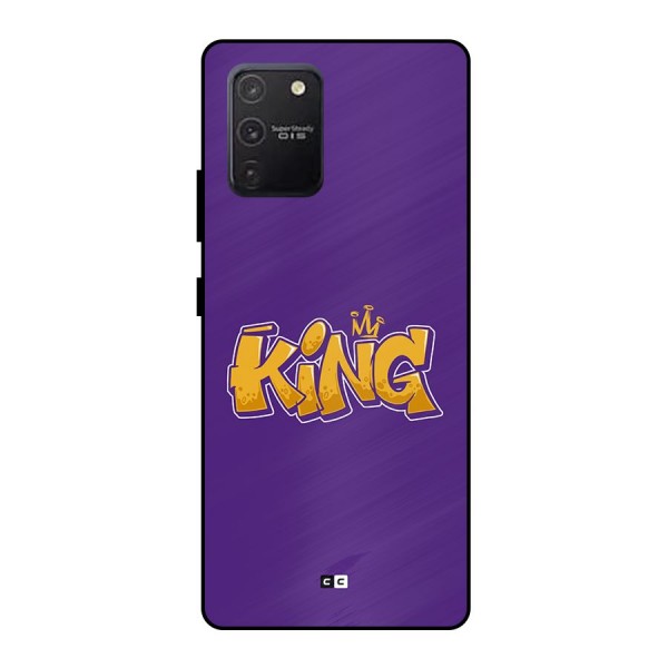 The Royal King Metal Back Case for Galaxy S10 Lite