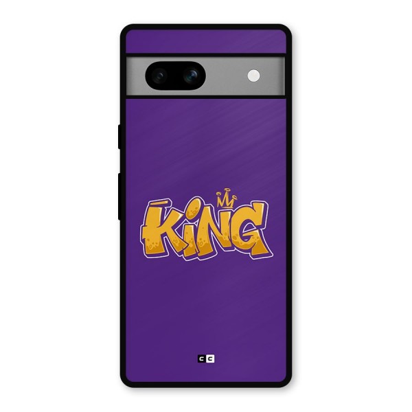 The Royal King Metal Back Case for Google Pixel 7a