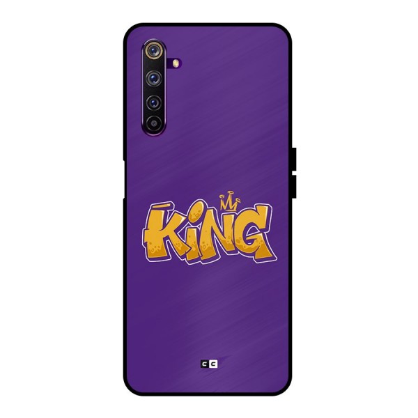 The Royal King Metal Back Case for Realme 6 Pro