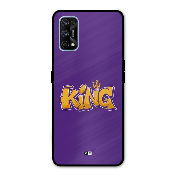 The Royal King Metal Back Case for Realme 7 Pro