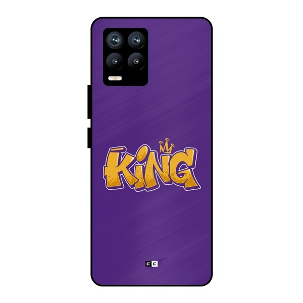 The Royal King Metal Back Case for Realme 8