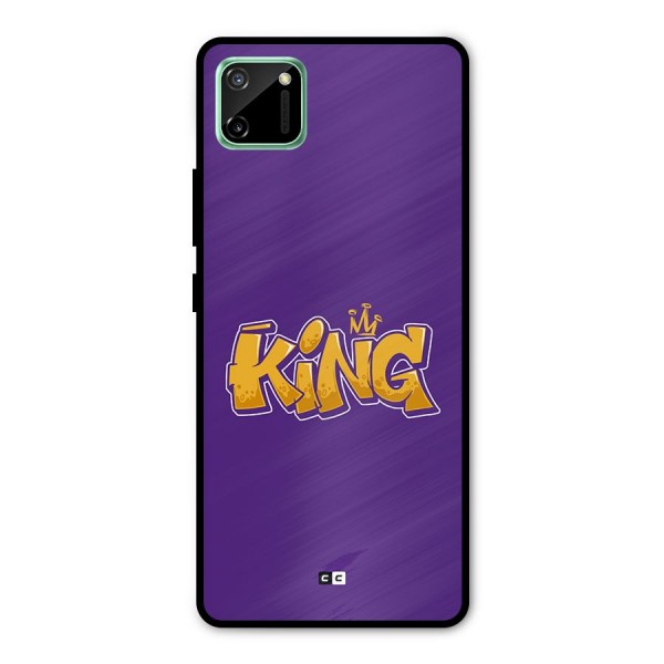 The Royal King Metal Back Case for Realme C11