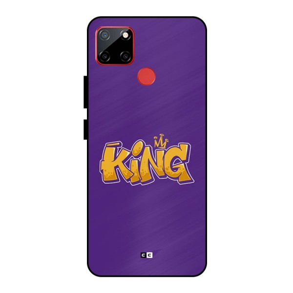 The Royal King Metal Back Case for Realme C12