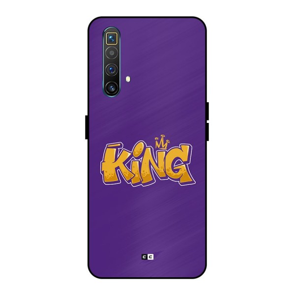 The Royal King Metal Back Case for Realme X3