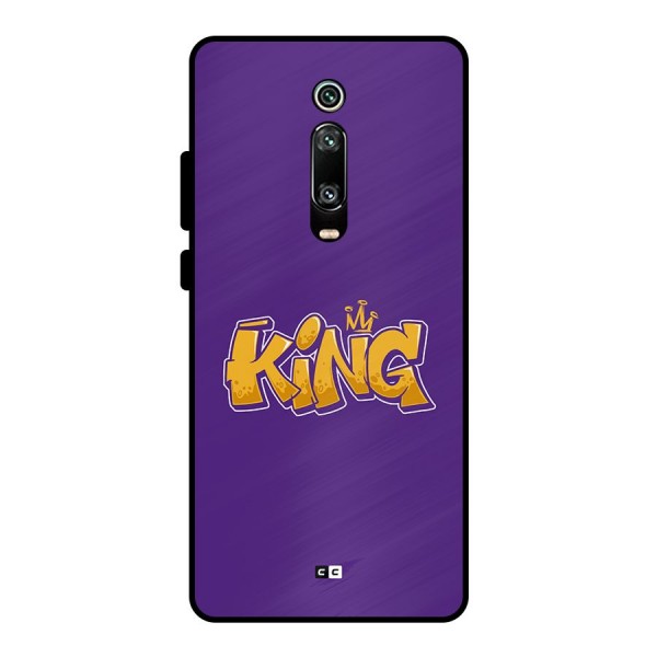 The Royal King Metal Back Case for Redmi K20