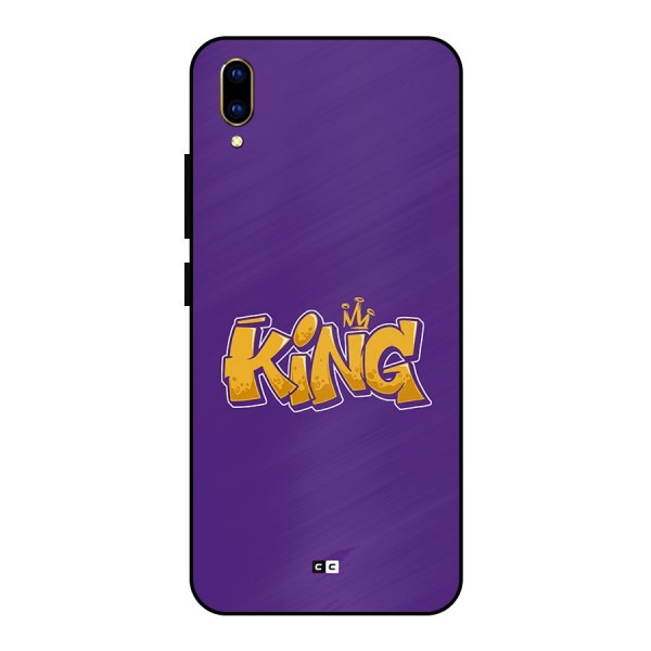 The Royal King Metal Back Case for Vivo V11 Pro