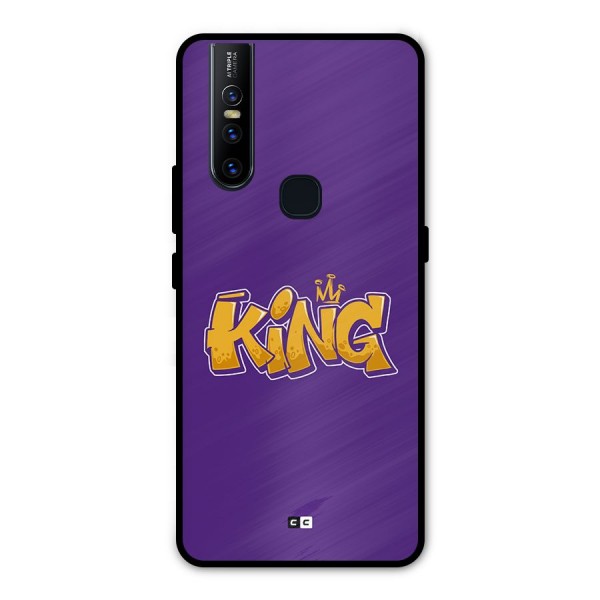 The Royal King Metal Back Case for Vivo V15