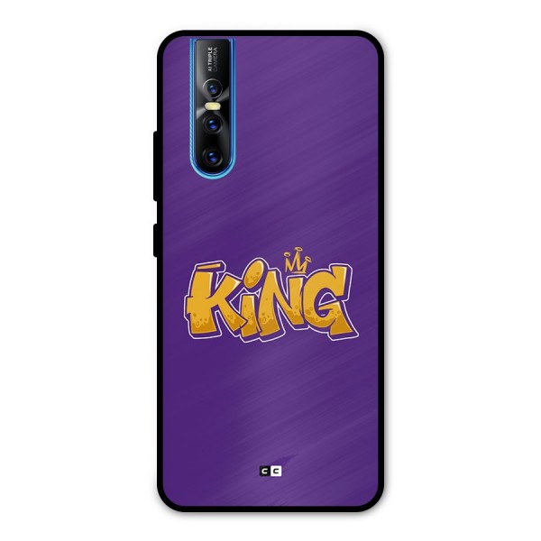 The Royal King Metal Back Case for Vivo V15 Pro