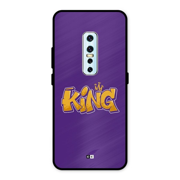 The Royal King Metal Back Case for Vivo V17 Pro