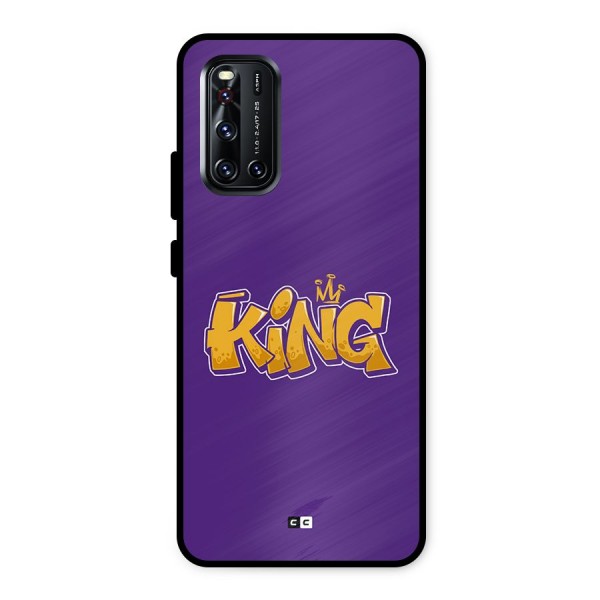 The Royal King Metal Back Case for Vivo V19