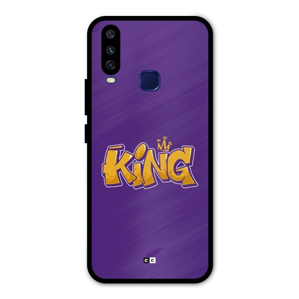 The Royal King Metal Back Case for Vivo Y12