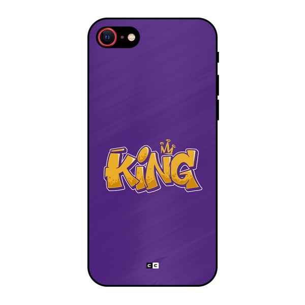 The Royal King Metal Back Case for iPhone 7