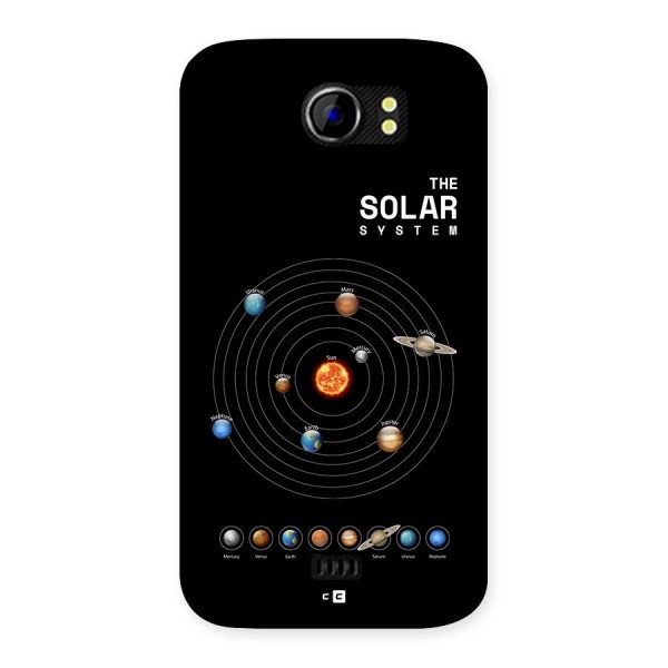 The Solar System Back Case for Canvas 2 A110