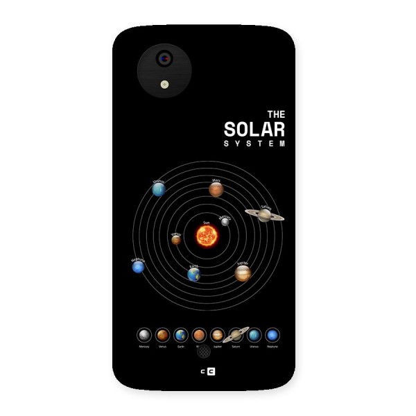 The Solar System Back Case for Canvas A1  AQ4501