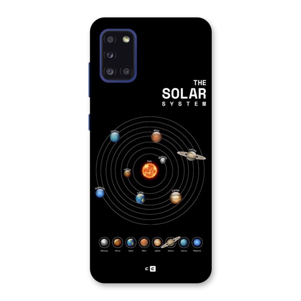 The Solar System Back Case for Galaxy A31