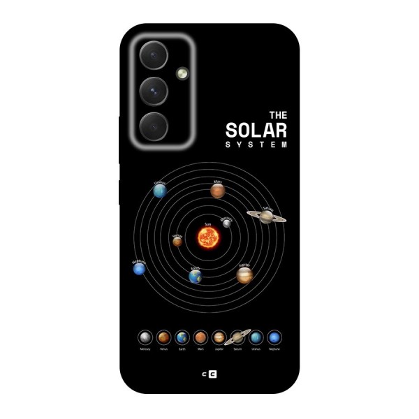 The Solar System Back Case for Galaxy A54