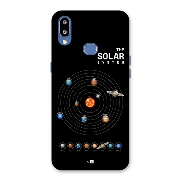 The Solar System Back Case for Galaxy M01s