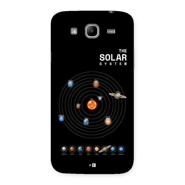 The Solar System Back Case for Galaxy Mega 5.8