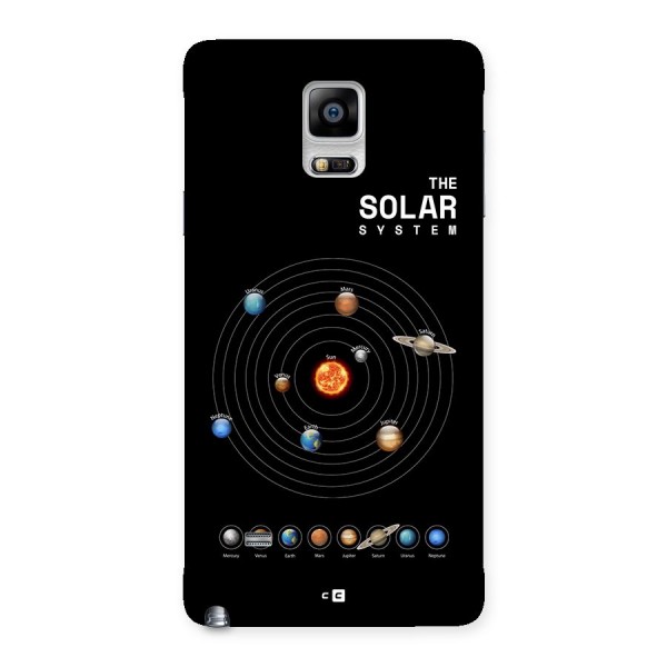 The Solar System Back Case for Galaxy Note 4