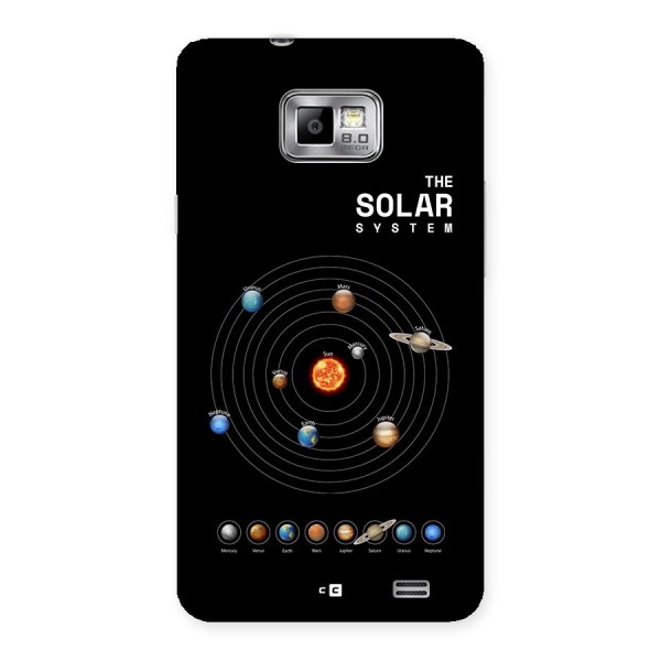 The Solar System Back Case for Galaxy S2