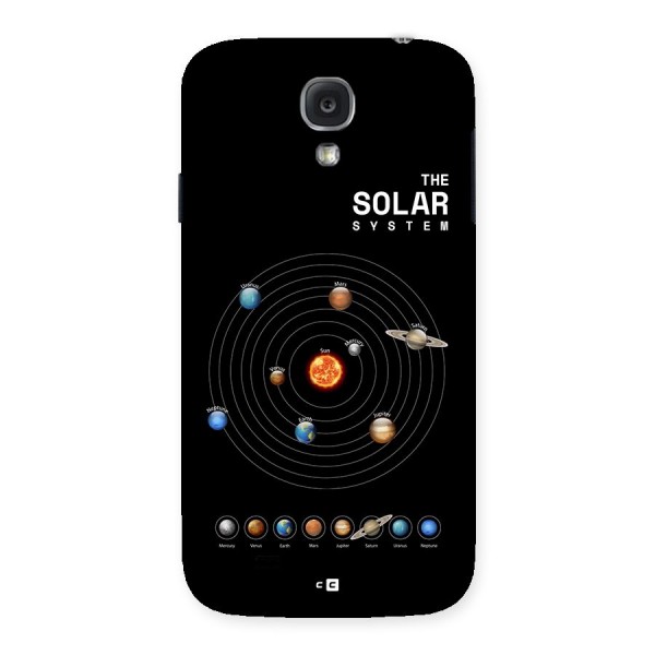 The Solar System Back Case for Galaxy S4