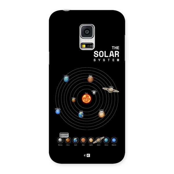 The Solar System Back Case for Galaxy S5 Mini