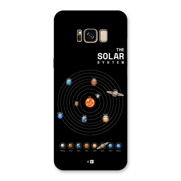 The Solar System Back Case for Galaxy S8 Plus