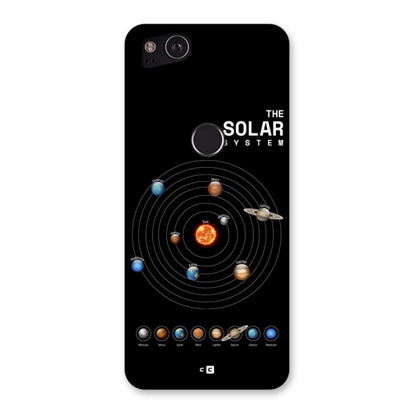 The Solar System Back Case for Google Pixel 2