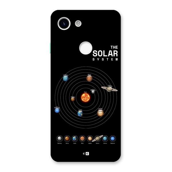 The Solar System Back Case for Google Pixel 3