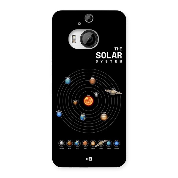 The Solar System Back Case for HTC One M9 Plus