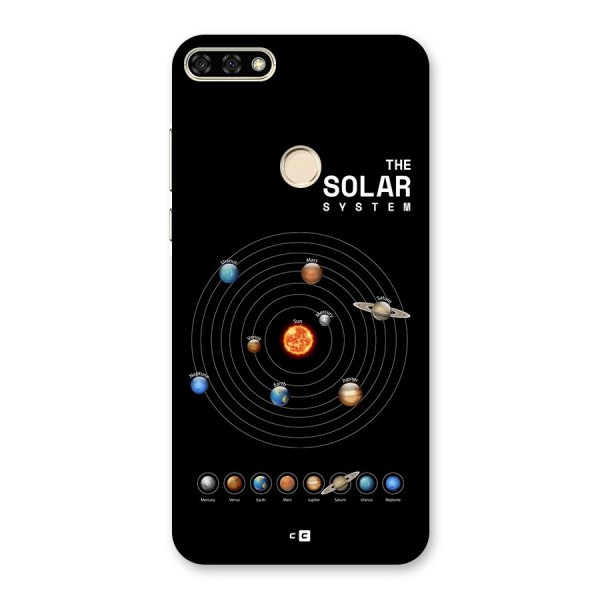 The Solar System Back Case for Honor 7A