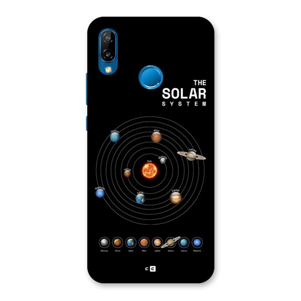 The Solar System Back Case for Huawei P20 Lite