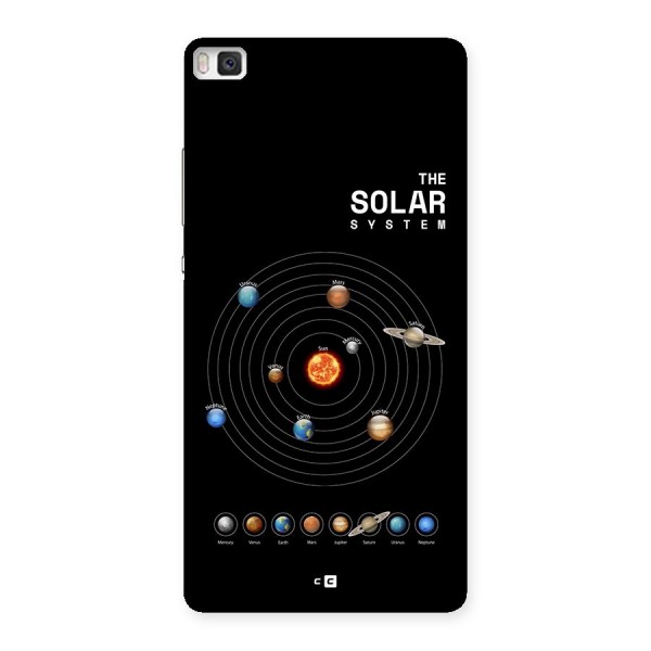 The Solar System Back Case for Huawei P8