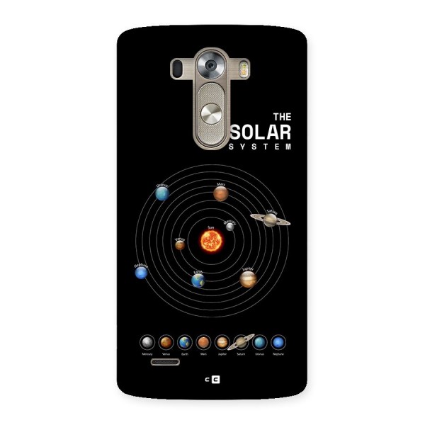 The Solar System Back Case for LG G3