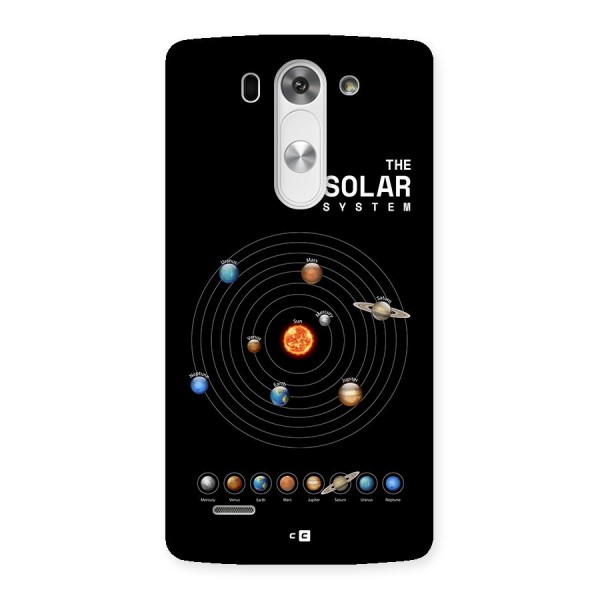 The Solar System Back Case for LG G3 Beat