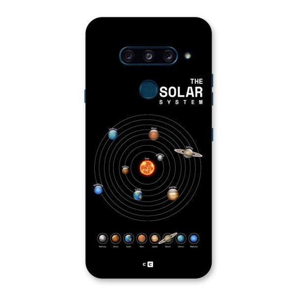 The Solar System Back Case for LG  V40 ThinQ