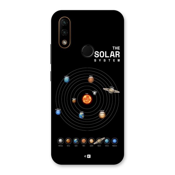 The Solar System Back Case for Lenovo A6 Note