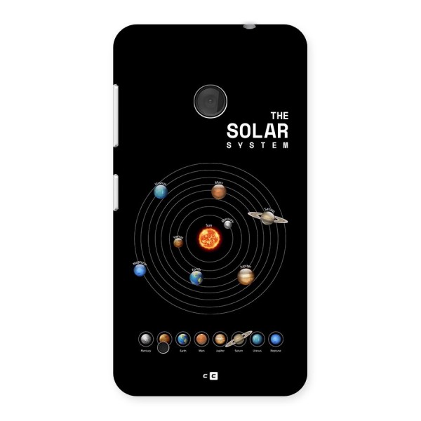 The Solar System Back Case for Lumia 530