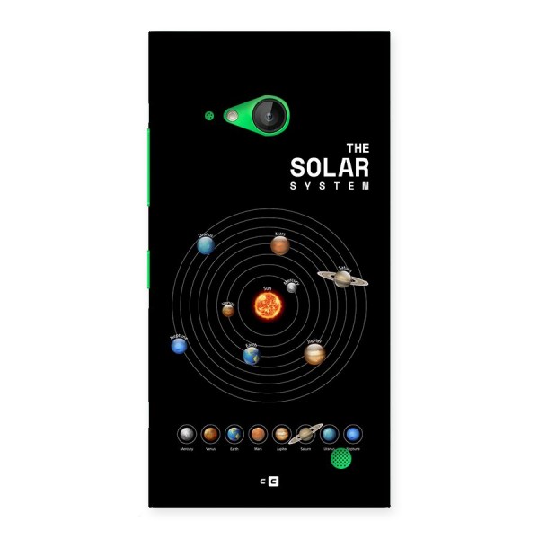 The Solar System Back Case for Lumia 730